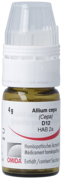 OMIDA ALLIUM CEPA GLOB D 12 M DOSIERHILFE 4 G