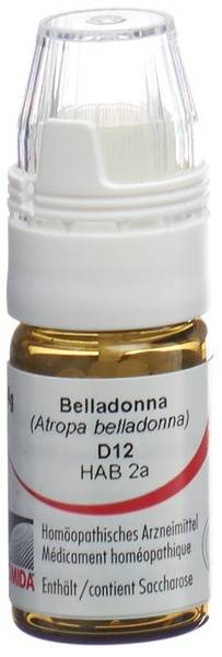 OMIDA BELLADONNA GLOB D 12 DOSIERHILFE 4 G