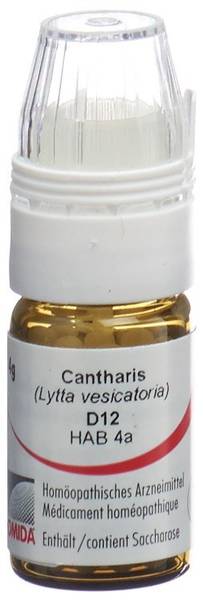 OMIDA CANTHARIS GLOB D 12 M DOSIERHILFE 4 G