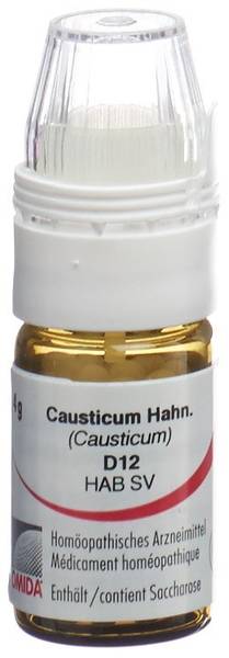 OMIDA CAUSTICUM HAHN GLOB D 12 M DOSIERHILFE 4 G