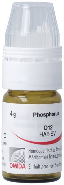 OMIDA PHOSPHORUS GLOB D 12 M DOSIERHILFE 4 G
