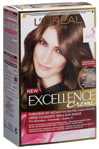 EXCELLENCE CREME TRIPLE PROT 5 HELLBRAUN