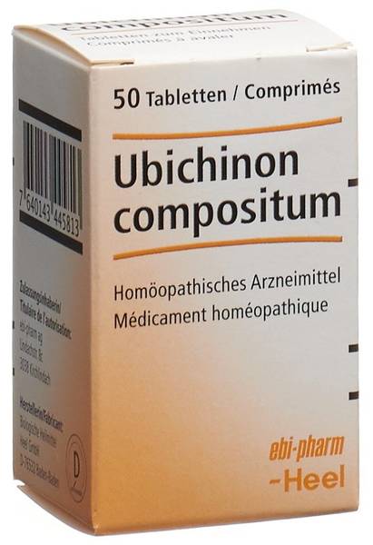 UBICHINON COMP HEEL TABL DS 50 STK