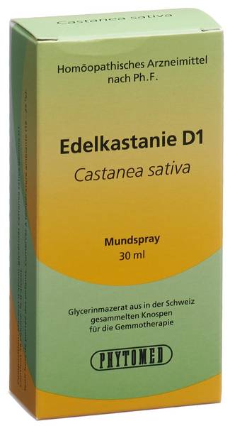 PHYTOMED GEMMO CASTANEA SATIVA LIQ D 1 SPR 30 ML