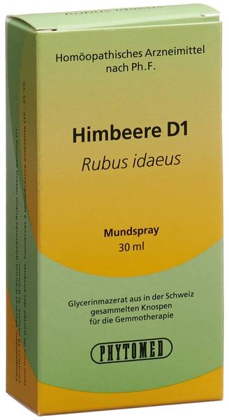 PHYTOMED GEMMO RUBUS IDAEUS LIQ D 1 SPR 30 ML