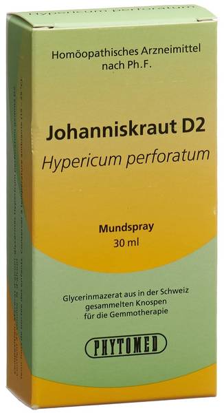 PHYTOMED GEMMO HYPERICUM PERFORATUM LIQ D 2 30 ML