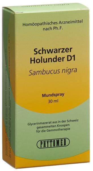 PHYTOMED GEMMO SAMBUCUS NIGRA D 1 SPR 30 ML