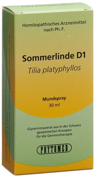 PHYTOMED GEMMO TILIA PLATYPHYLLOS LIQ D 1 30 ML