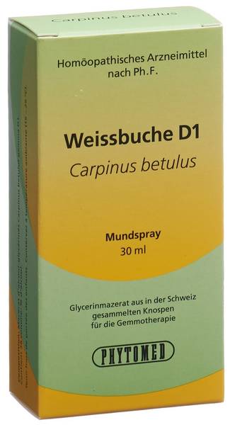 PHYTOMED GEMMO CARPINUS BETULUS LIQ D 1 SPR 30 ML