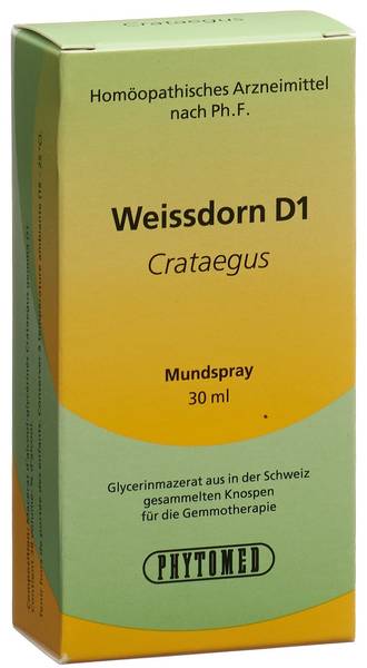 PHYTOMED GEMMO CRATAEGUS LAEVIGATA LIQ D 1 30 ML