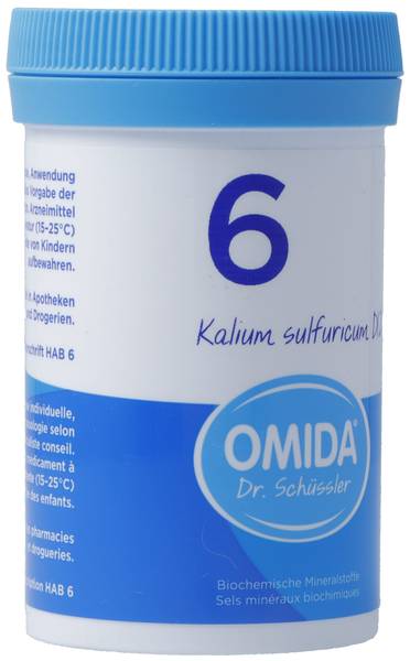 OMIDA SCHÜSSLER NR6 KAL SULF TABL D 12 DS 100 G