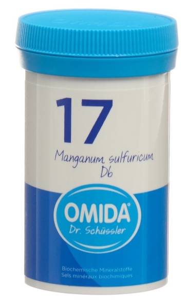 OMIDA SCHÜSSLER NR17 MANG SULF TABL D 6 DS 100 G