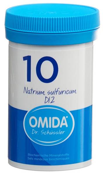 OMIDA SCHÜSSLER NR10 NAT SULF TABL D 12 DS 100 G