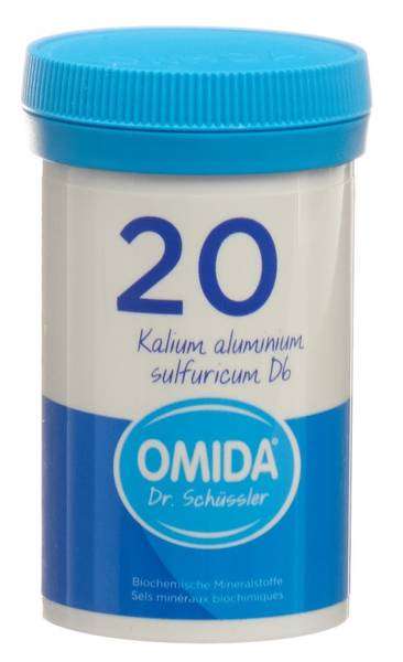 OMIDA SCHÜSSLER NR20 KAL ALUM SUL TABL D 6 100 G
