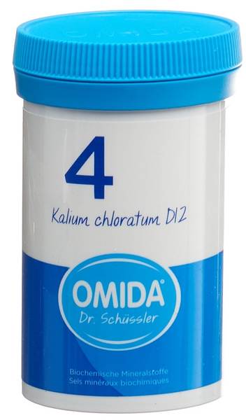 OMIDA SCHÜSSLER NR4 KAL CHLOR TABL D 12 DS 100 G
