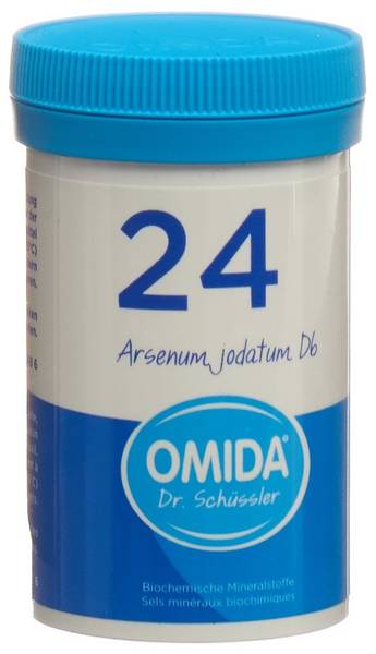 OMIDA SCHÜSSLER NR24 ARSENUM JOD TABL D 6 DS 100 G