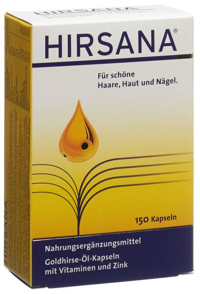 HIRSANA GOLDHIRSE-ÖL-KAPSELN 150 STK