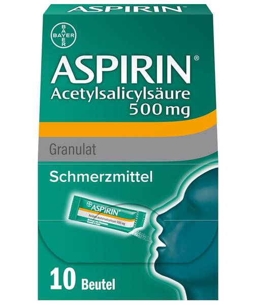 ASPIRIN GRAN 500 MG BTL 10 STK