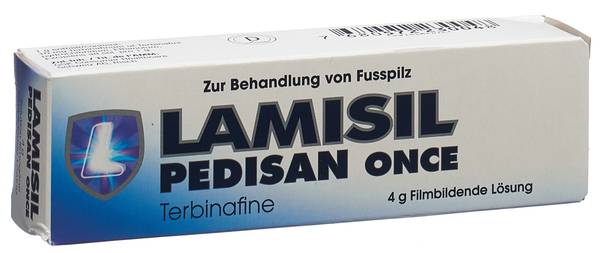 LAMISIL PEDISAN ONCE LÖS 1 % TB 4 G