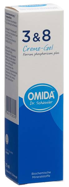 OMIDA SCHÜSSLER NR3&8 FERR PHO PLUS CRE-GEL 75 ML