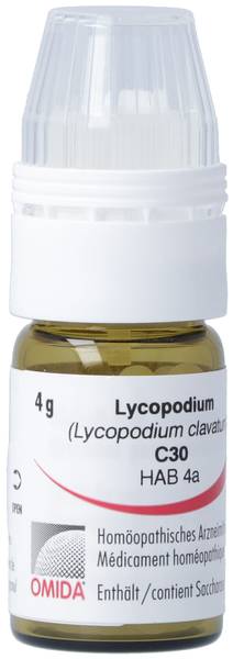 OMIDA LYCOPODIUM GLOB C 30 M DOSIERHILFE 4 G