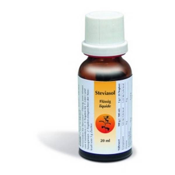STEVIASOL LIQ 20 ML