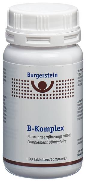 BURGERSTEIN B-KOMPLEX TABL 100 STK