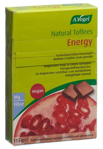 VOGEL NATURAL TOFFEES ENERGY GRANATAPFEL 115 G