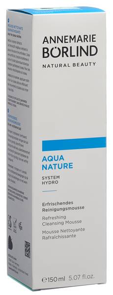 BÖRLIND AQUANATURE REINIGUNGSMOUSSE ERFRISC 150 ML