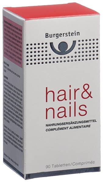 BURGERSTEIN HAIR & NAILS TABL 90 STK