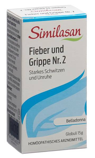 SIMILASAN FIEBER UND GRIPPE NR. 2 GLOB 15 G