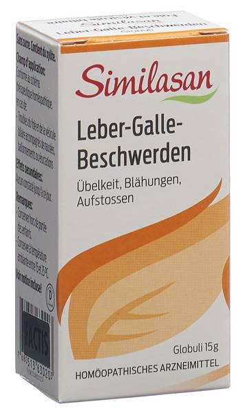 SIMILASAN LEBER-GALLE-BESCHWERDEN GLOB 15 G