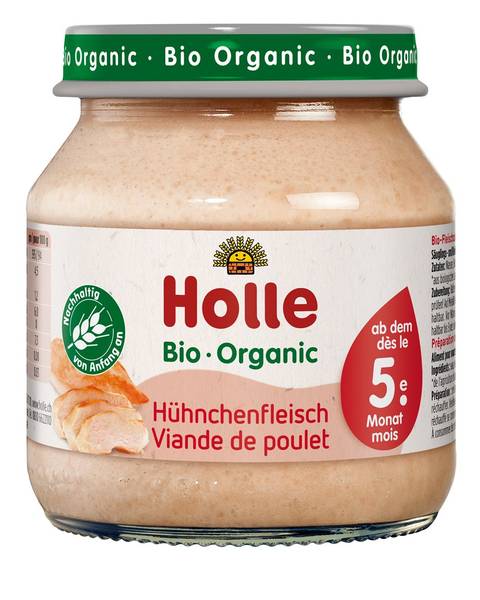 HOLLE HÜHNCHENFLEISCH BIO 125 G