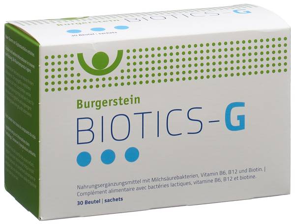 BURGERSTEIN BIOTICS-G PLV BTL 30 STK