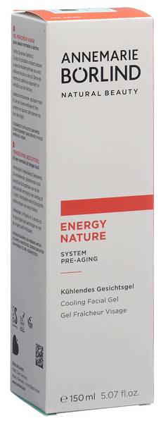 BÖRLIND ENERGYNATURE KÜHLENDES GESICHTSGEL 150 ML