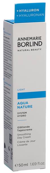 BÖRLIND AQUANATURE GLÄTTENDE TAGESCR LIGHT 50 ML