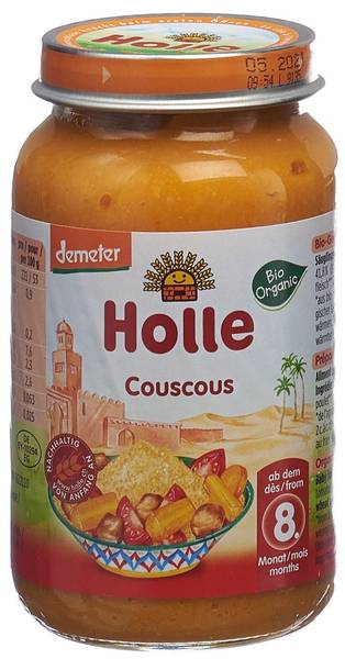 HOLLE COUSCOUS GLAS 220 G