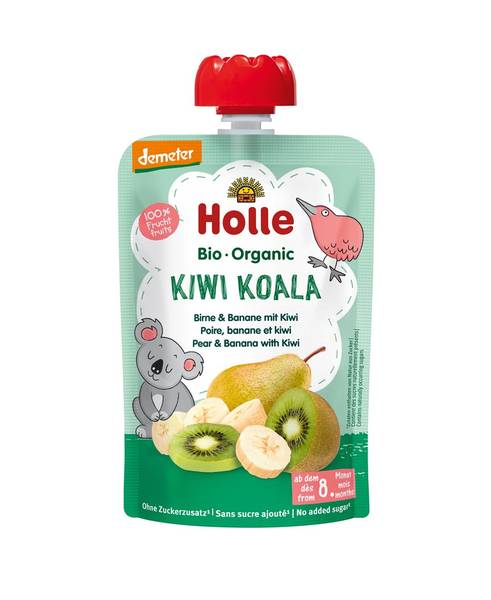 HOLLE KIWI KOALA POUCHY BIRNE BANANE KIWI 100 G
