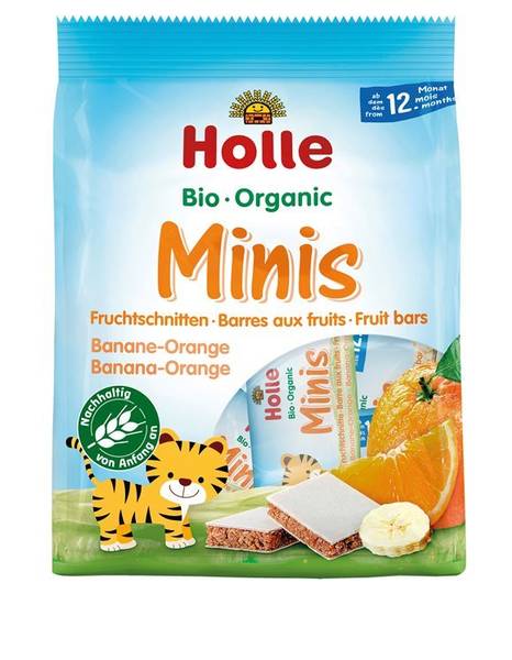 HOLLE BIO-MINIS BANANE ORANGE BTL 100 G
