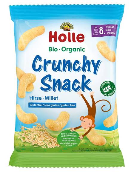 HOLLE BIO-CRUNCHY SNACK HIRSE 25 G