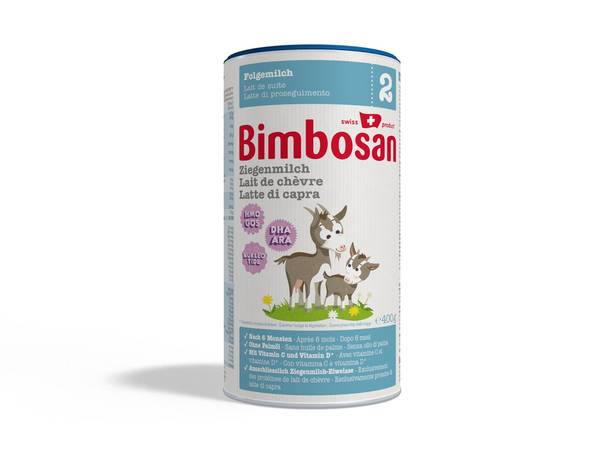 BIMBOSAN ZIEGENMILCH 2 FOLGE DS 400 G