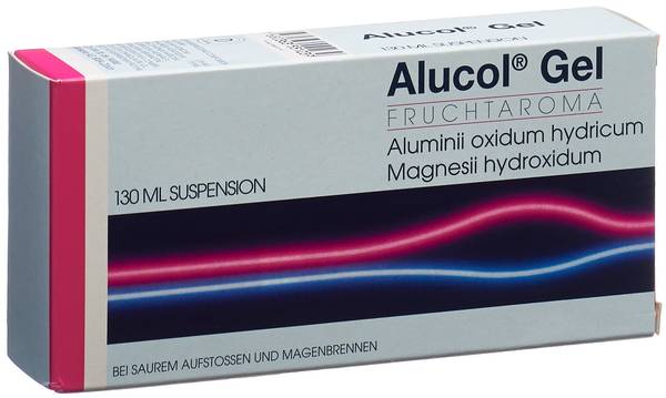 ALUCOL GEL SUSP FRUCHT FL 130 ML