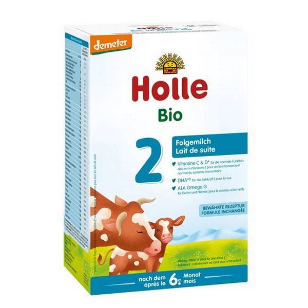 HOLLE BIO-FOLGEMILCH 2 PLV 600 G